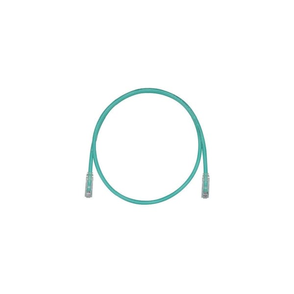 Panduit CBL ASSY MOD 24-4PR STRANDED, CAT6 IP5 T568A/B 14FT, NON-INTEG GREEN UTPSP14GRY - main